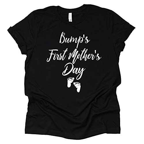 Bump's First Mother's Day Shirt, Pregnancy Announcement Shirt, Pregnancy Gift, Baby Reveal, New Mom Shirt