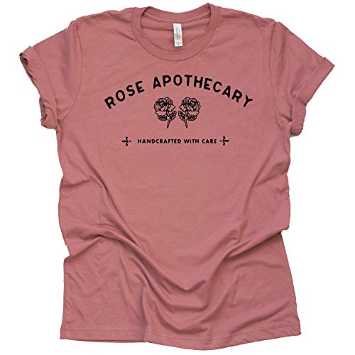 Rose Apothecary Shirt David Rose T-Shirt Schitt's Creek Novelty Shirt Short Sleeve Print Casual Top