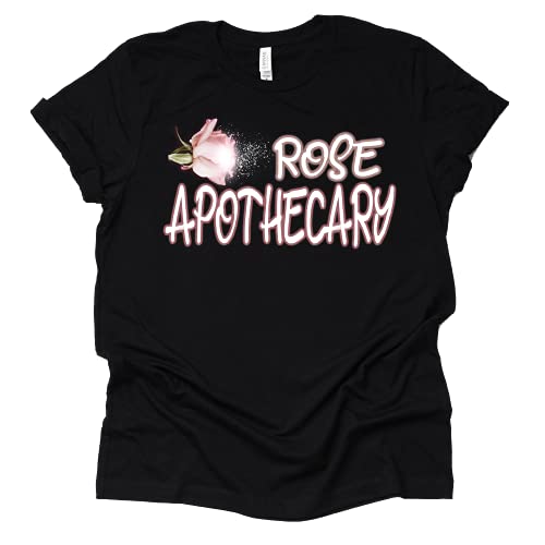 Rose Apothecary Shirt David Rose T-Shirt Schitt's Creek Novelty Shirt Short Sleeve Print Casual Top