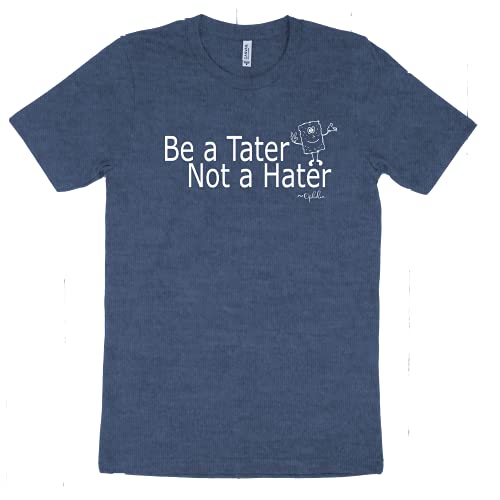 Shoelover99 Merch Be a Tater Not a Hater T Shirt Ophelia Merch Unisex Tees Casual Short Sleeve