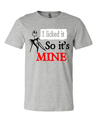 I Licked it so It's Mine Jack Skellington Shirt Nightmare Before Christmas Unisex Shirt, Halloween Shirt