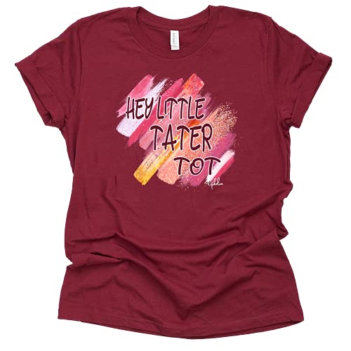 Hey My Little Tater Tot T-Shirt, Shoelover99 Merch Tater Tot Merchandise Ophelia Nichols Unisex Casual Tees