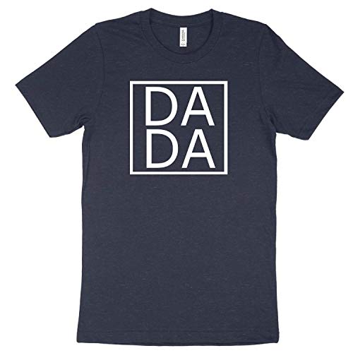 DADA T-Shirt - First Time Father's Day Present T-Shirt Novelty Shirt Short Sleeve Print Casual Top