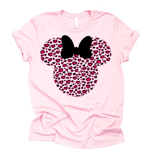 Leopard Minnie Shirt, Cheetah Minnie Shirt, Animal Kingdom Shirt, Safari Shirt Casual Short Sleeve Shirt