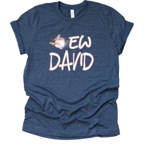 Ew David t-Shirt Moira Alexis Rose t-Shirt Schitt's Creek TV Sitcom Novelty Short Sleeve Print Casual Top