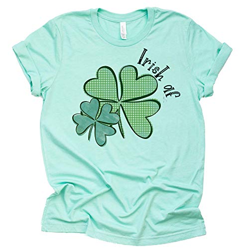 Irish AF Shirt St Patricks Day T-Shirt St Patty Day Unisex Shirt T-Shirt