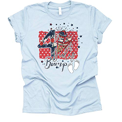 4th of July Bump Shirt, Pregnancy Announcement Shirt, Pregnancy Reveal New Mom Shirt