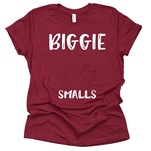 Biggie Smalls Shirt Pregnancy Announcement T-Shirt Short Sleeve Tops Tee-6 Colors