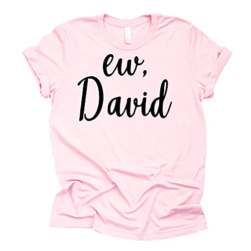 Ew David t-Shirt Moira Alexis Rose t-Shirt Schitt's Creek TV Sitcom Novelty Short Sleeve Print Casual Top