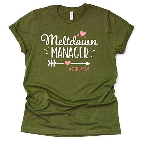 Meltdown Manager Shirt Girl Mom T Shirt Unisex Casual Letter Print Short Sleeve Tops Tee