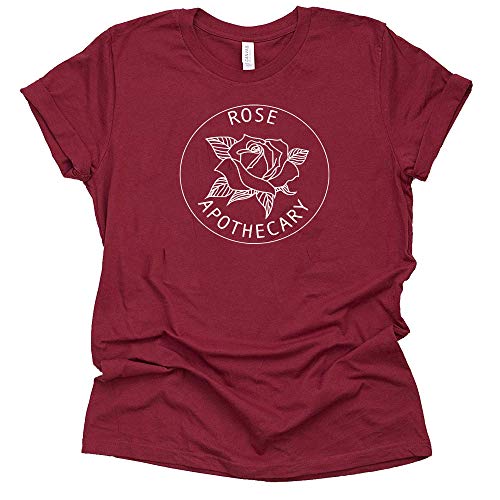 Rose Apothecary Shirt David Rose T-Shirt Schitt's Novelty Shirt Short Sleeve Print Casual Top