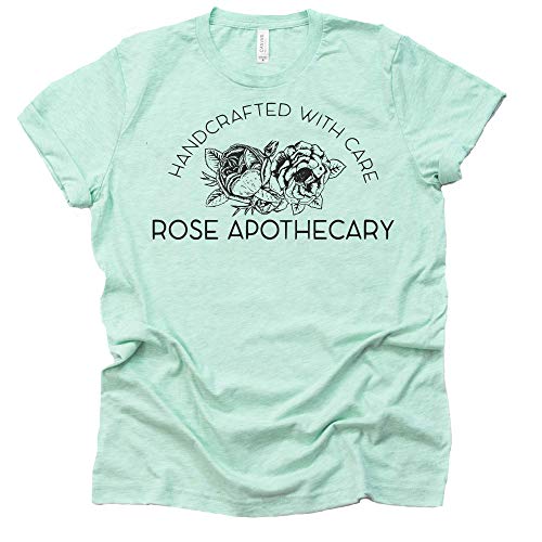 Rose Apothecary Shirt T-Shirt Novelty Unisex Shirt Short Sleeve Print Casual Top