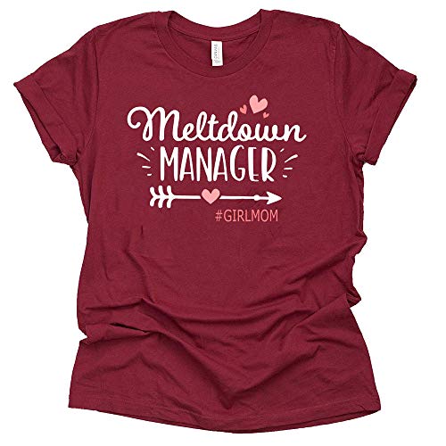 Meltdown Manager Shirt Girl Mom T Shirt Unisex Casual Letter Print Short Sleeve Tops Tee