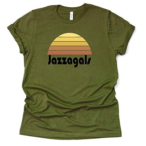 Jazzagals T-Shirt, Schitt's Creek Shirt, Moira Rose Shirt Novelty Short Sleeve Print Casual