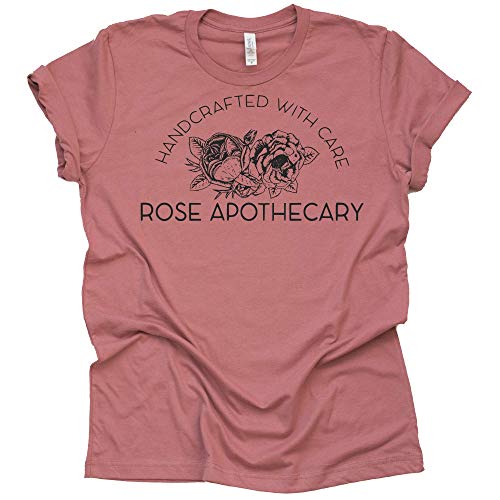 Rose Apothecary Shirt T-Shirt Novelty Unisex Shirt Short Sleeve Print Casual Top