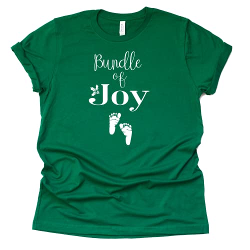 Bundle of Joy Shirt, Christmas Maternity Shirt, Christmas Pregnancy Announcement Shirt