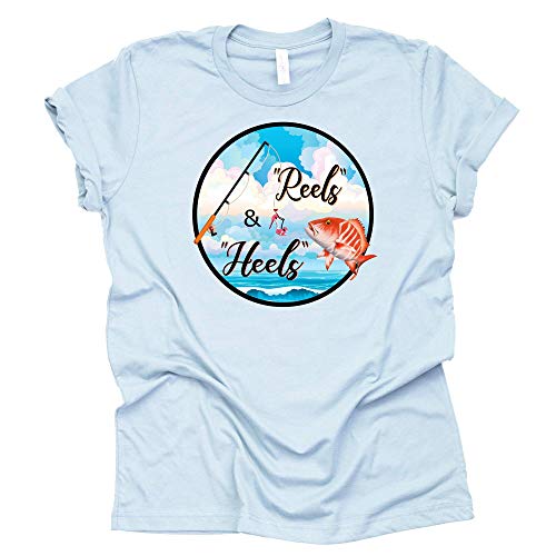 Reels and Heels T-Shirt Tater Tot Shoelover99 Merch Ophelia Nichols Unisex Letter Tees Casual Short Sleeve