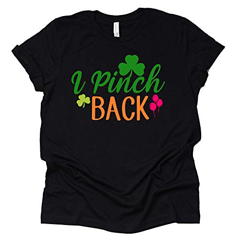 I Pinch Back Shirt, Clover Hearts St Patricks Day T-Shirt St Patty Day Unisex Shirt T-Shirt