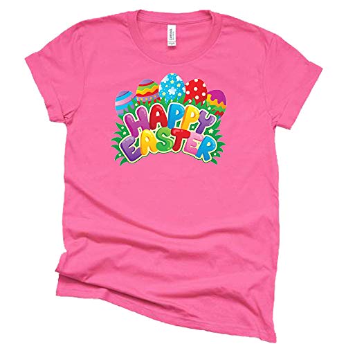 Happy Easter Shirt, Easter Shirt for Women Tee T-Shirt Unisex Short Sleeve