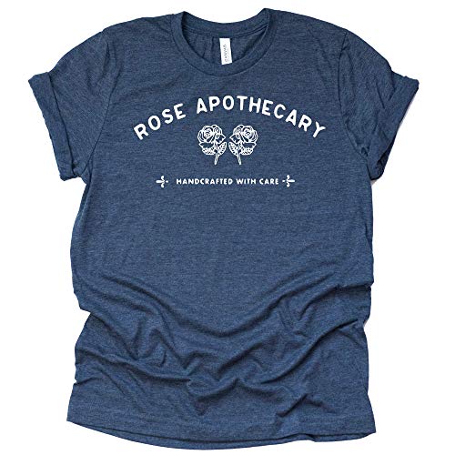 Rose Apothecary Shirt David Rose T-Shirt Schitt's Creek Novelty Shirt Short Sleeve Print Casual Top