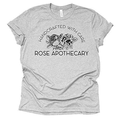 Rose Apothecary Shirt T-Shirt Novelty Unisex Shirt Short Sleeve Print Casual Top