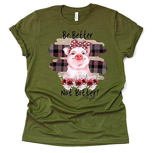 Be Better Not Bitter Shirt, Ophelia Nichols Shoelover99 Merch T Shirt Unisex Tees Short Sleeve