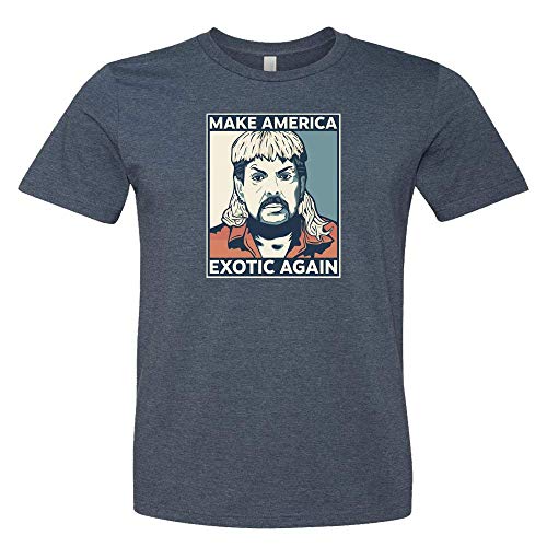 Make America Exotic Again Shirt T-Shirt Tiger King Free Joe Exotic Short Sleeve Tops Tee