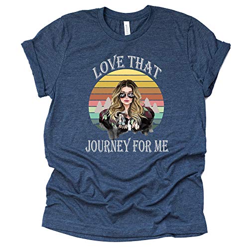 Love That Journey for Me Shirt, Alexis Rose Schitt's Creek T-Shirt Novelty Shirt Short Sleeve Print Casual Top