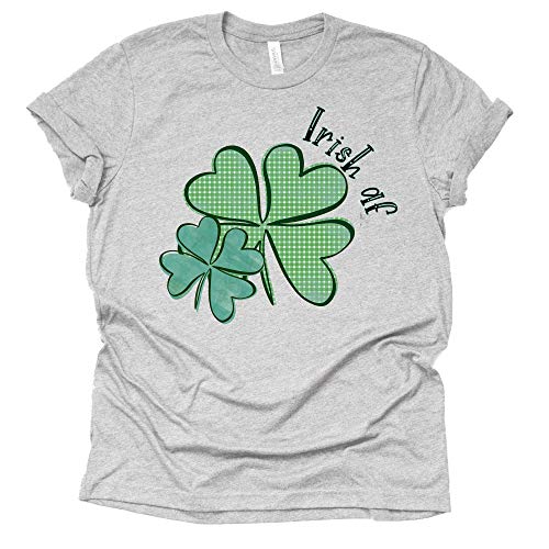 Irish AF Shirt St Patricks Day T-Shirt St Patty Day Unisex Shirt T-Shirt