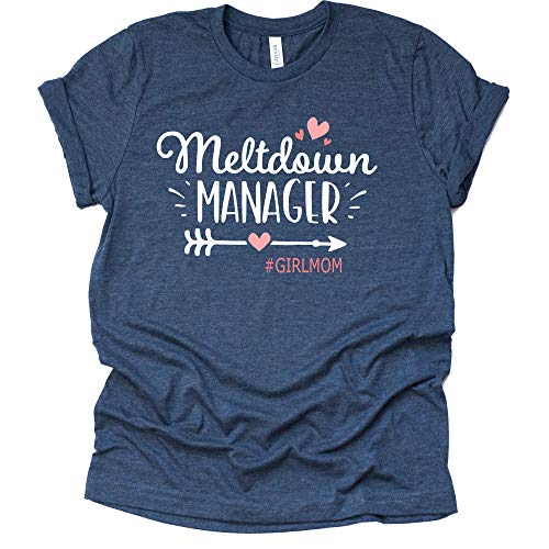 Meltdown Manager Shirt Girl Mom T Shirt Unisex Casual Letter Print Short Sleeve Tops Tee