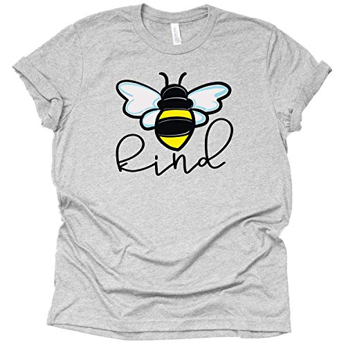 Bee Kind T-Shirt, Be Kind Shirt, Women Summer Graphic Tees Tops Funny Unisex Short Sleeve