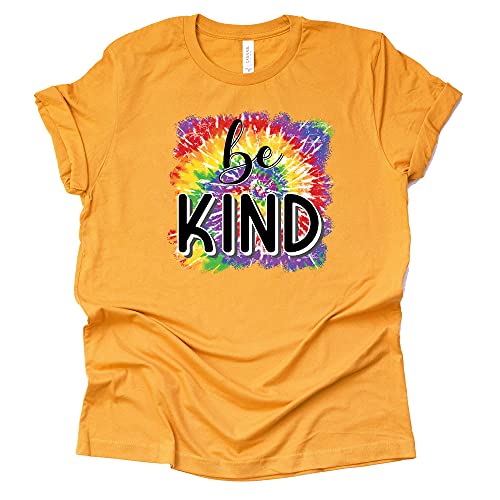 Be Kind Shirt T-Shirts Unisex Tie Dye Shirt Tank Top Cute Graphic Blessed Shirt Funny Inspirational Christian Fall Tees Tops