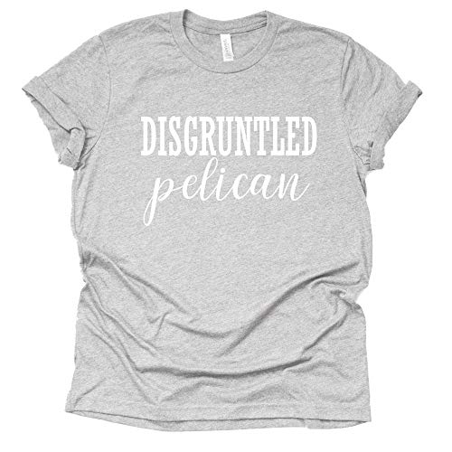 Disgruntled Pelican Shirt Moira Alexis Rose T-Shirt Novelty Shirt Short Sleeve Print Casual Top