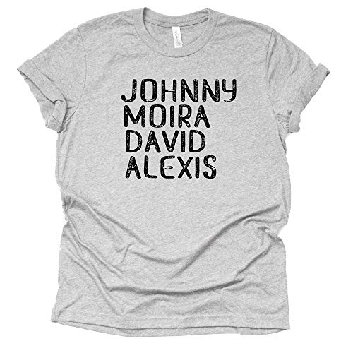 Johnny Moire David Alexis Shirt Schitt's Creek Novelty T-Shirt Short Sleeve Print Casual Top