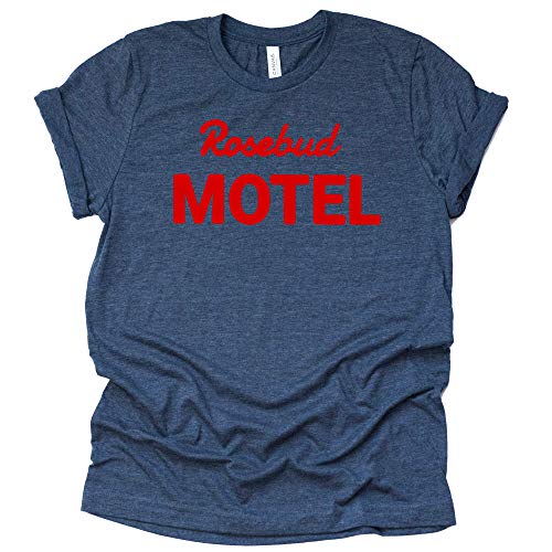 Rosebud Hotel T-Shirt Johnny Moira Rose T-Shirt Schitt's Creek Novelty Shirt Short Sleeve Print Casual Top