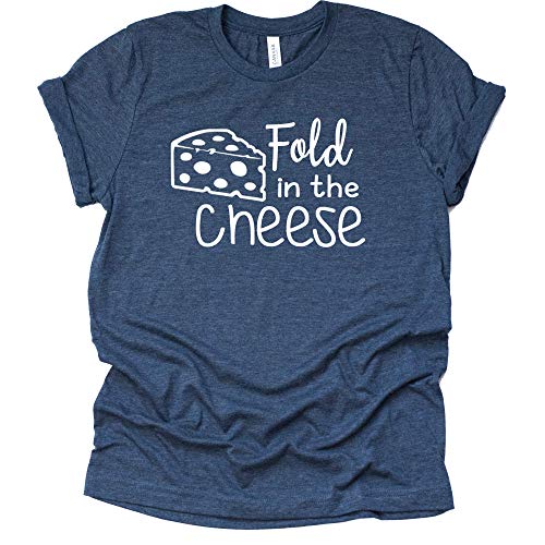 Fold in The Cheese Shirt, Ew David Schitt's Creek Sitcom Novelty T-Shirt Short Sleeve Print Casual Top