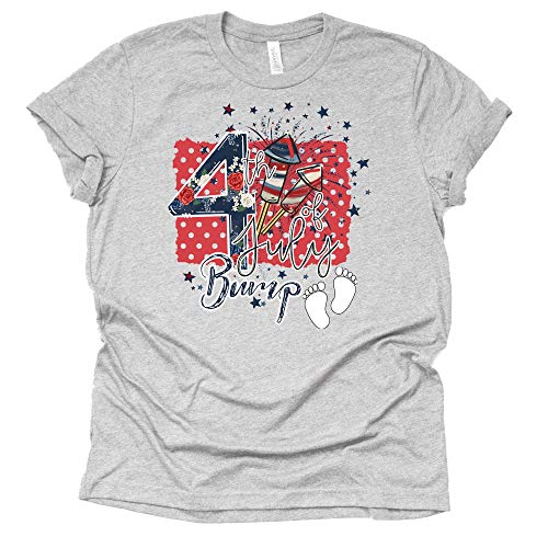 4th of July Bump Shirt, Pregnancy Announcement Shirt, Pregnancy Reveal New Mom Shirt