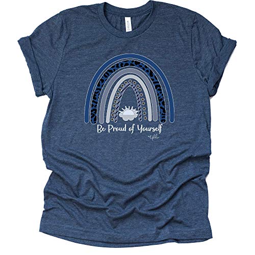 Be Proud of Yourself T-Shirt Shoelover99 Merch Tater Tot  Ophelia Nichols Unisex Letter Print Tees Casual Short Sleeve