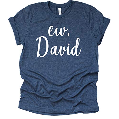 Ew David t-Shirt Moira Alexis Rose t-Shirt Schitt's Creek TV Sitcom Novelty Short Sleeve Print Casual Top