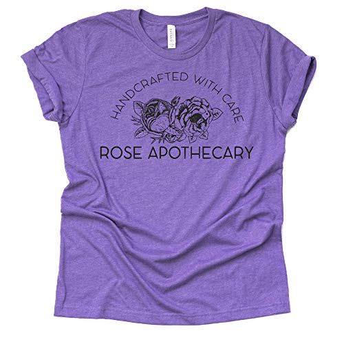 Rose Apothecary Shirt T-Shirt Novelty Unisex Shirt Short Sleeve Print Casual Top