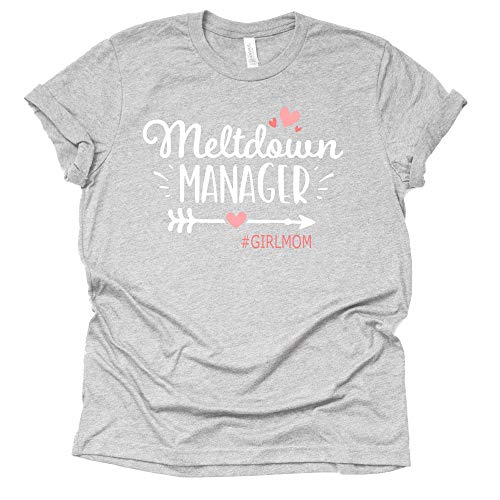 Meltdown Manager Shirt Girl Mom T Shirt Unisex Casual Letter Print Short Sleeve Tops Tee