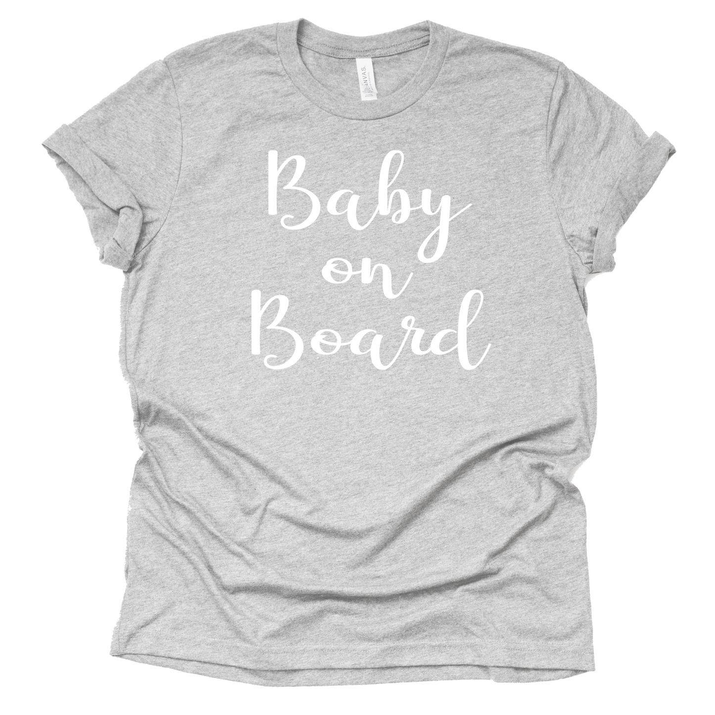 Baby on Board, Pregnancy Announcement, Mom to Be, Pregnancy Reveal, Unisex Short Sleeve Shirt