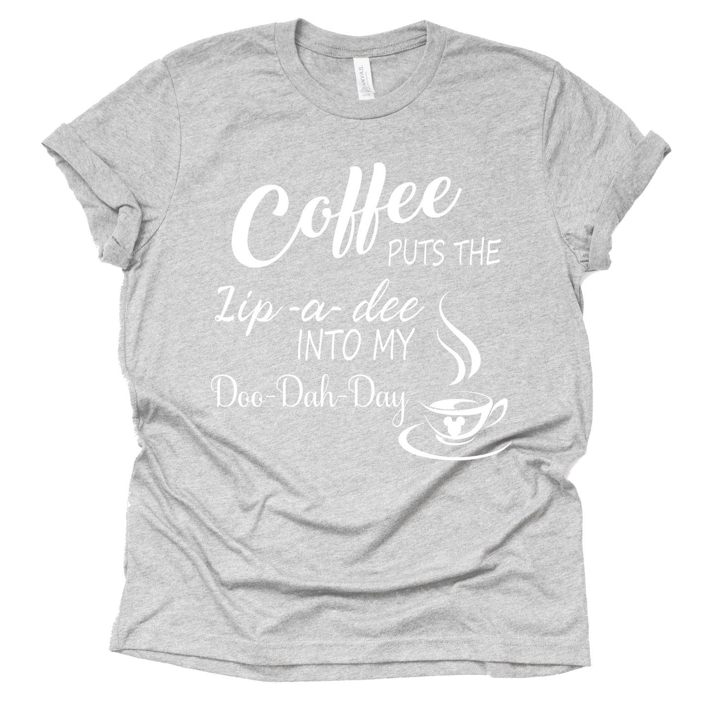 Disney Magic Kingdom T-Shirt Coffee Put The Zip A Dee in My Doo Dah Day Unisex Shirt, Funny Shirt