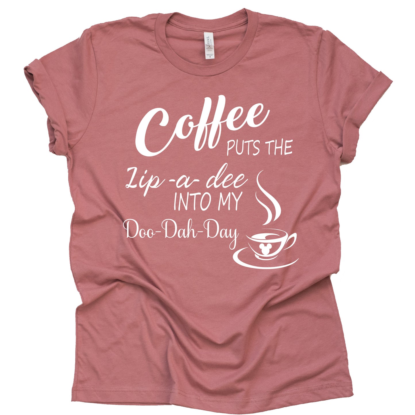 Disney Magic Kingdom T-Shirt Coffee Put The Zip A Dee in My Doo Dah Day Unisex Shirt, Funny Shirt