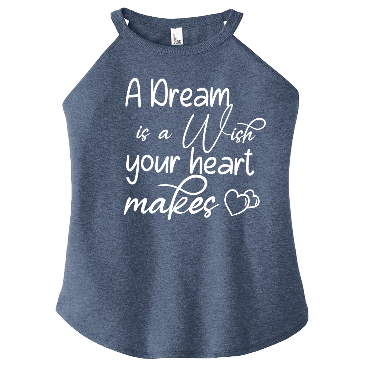 A Dream is A Wish Your Heart Makes Shirt Womens Funny Letter Printed Short Sleeve Happy Shirt Tops