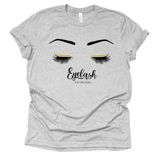 Women's Eyelash Extension Shirt Beauty Lashes Girl Artist tee Makeup Beauty Unisex T-Shirt