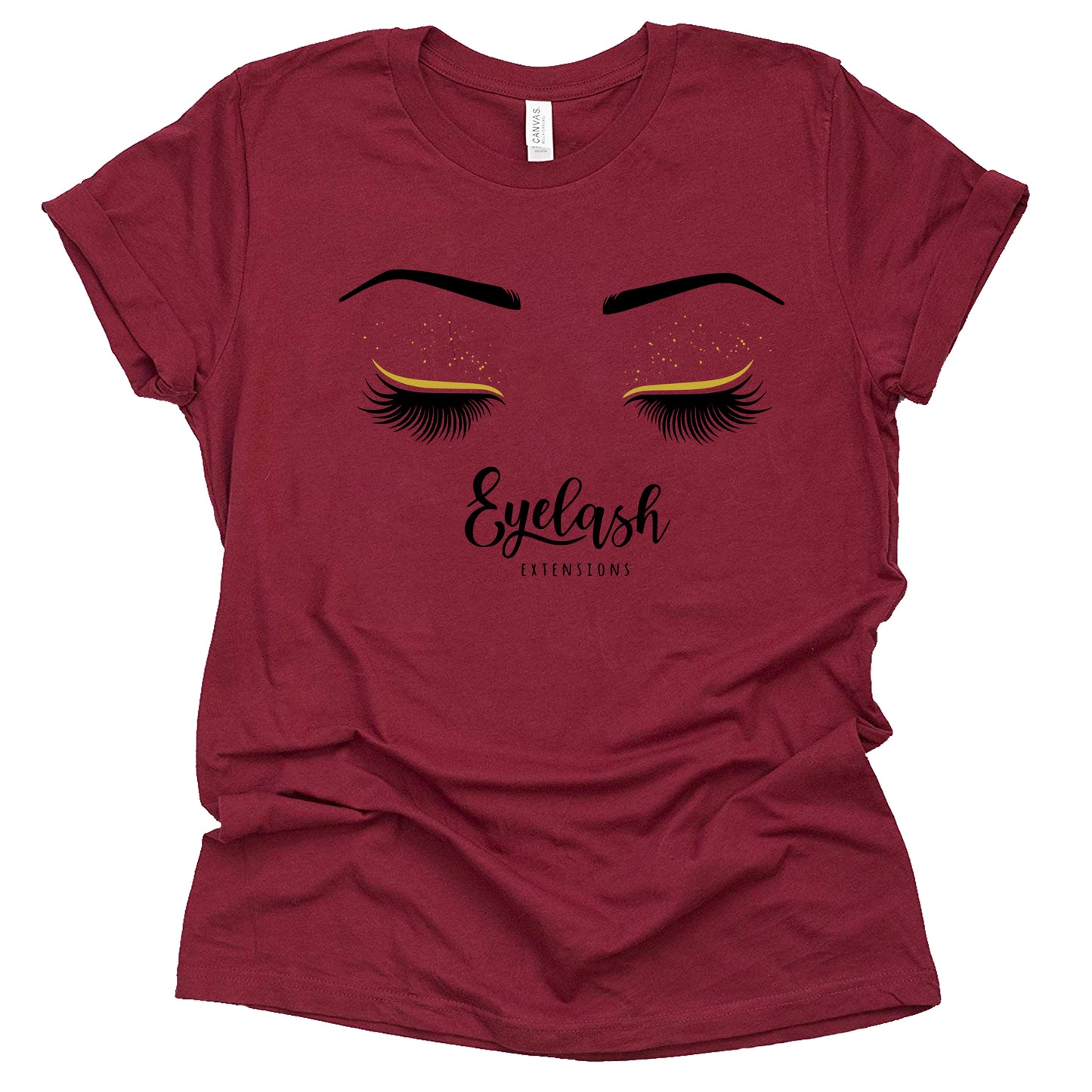 Women's Eyelash Extension Shirt Beauty Lashes Girl Artist tee Makeup Beauty Unisex T-Shirt