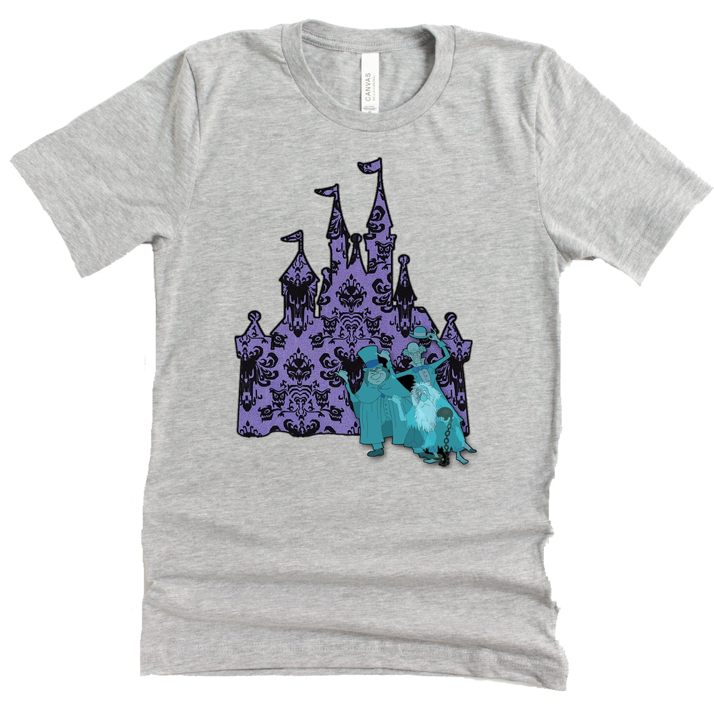 Haunted Mansion Shirt Adult Unisex T-Shirt Unisex Ghostly Haunted House Short Sleeve