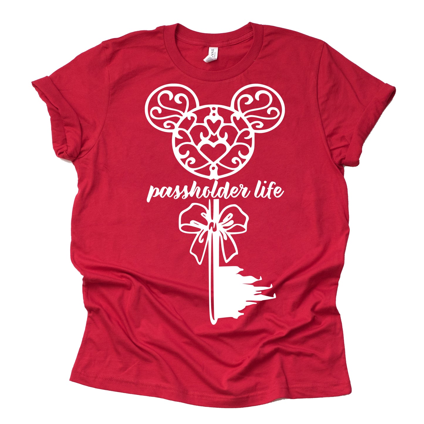 Disney Annual Passholder Life Shirt Unisex Orlando Theme Park Shirt Casual Short Sleeve T-Shirt