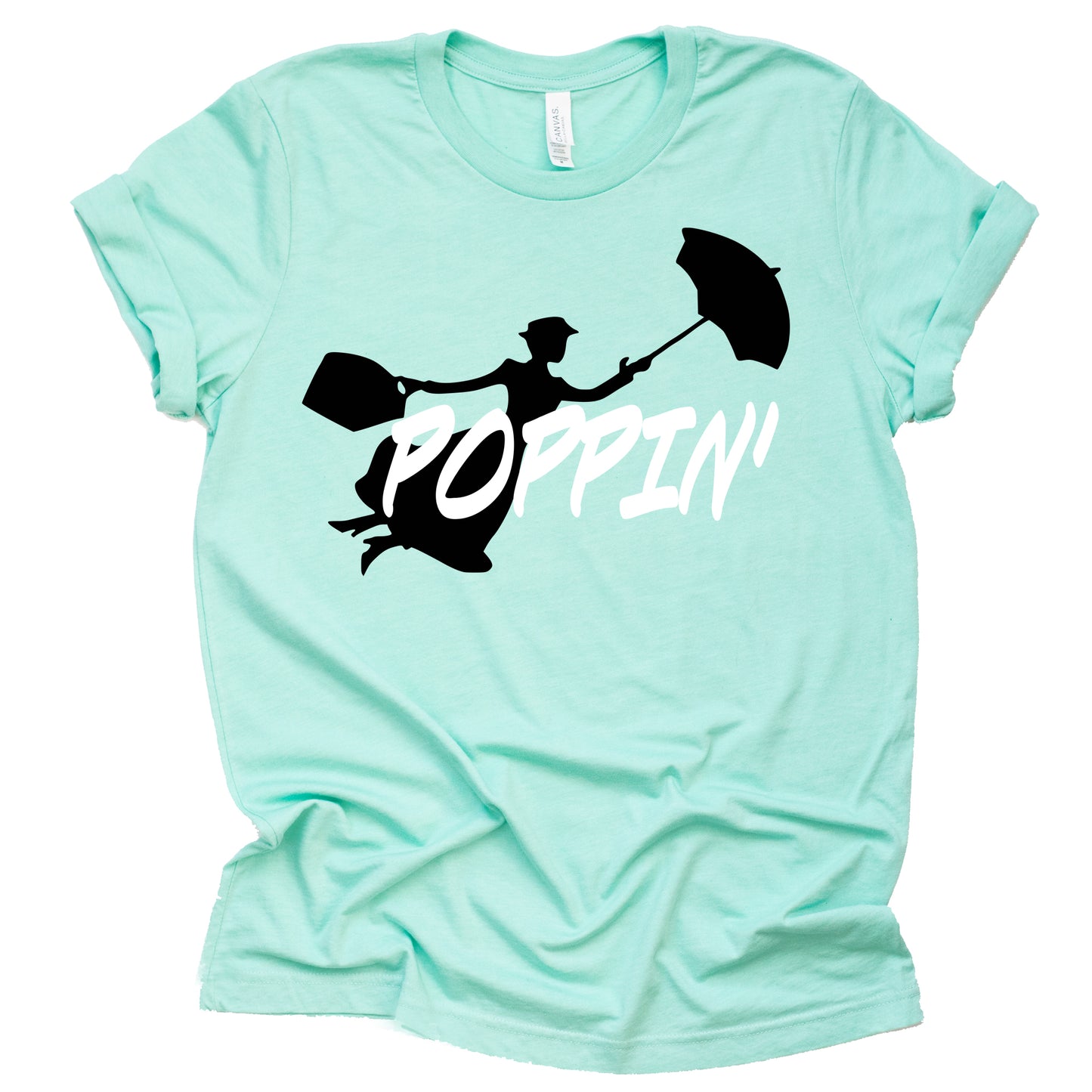 Poppin' Shirt, Mary Poppins Parenting T-Shirt Unisex Short Sleeve Shirt, Funny Shirt